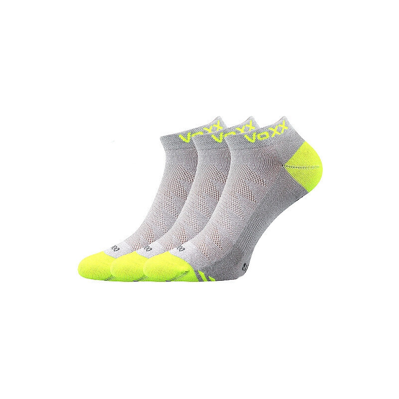 3PACK ponožky VoXX bambusové svetlosivé (Bojar) 42930963