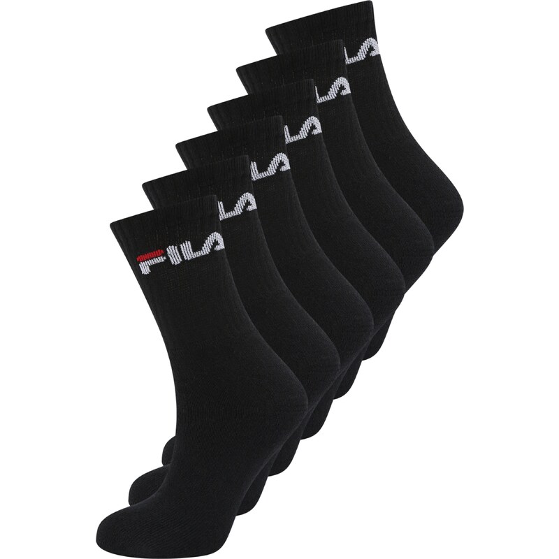 FILA Ponožky červená / čierna / biela 44043378