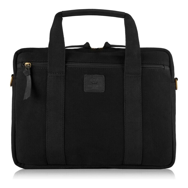 Paolo Peruzzi Taška na notebook s popruhom na kufor | čierna T-31-BL 42933822