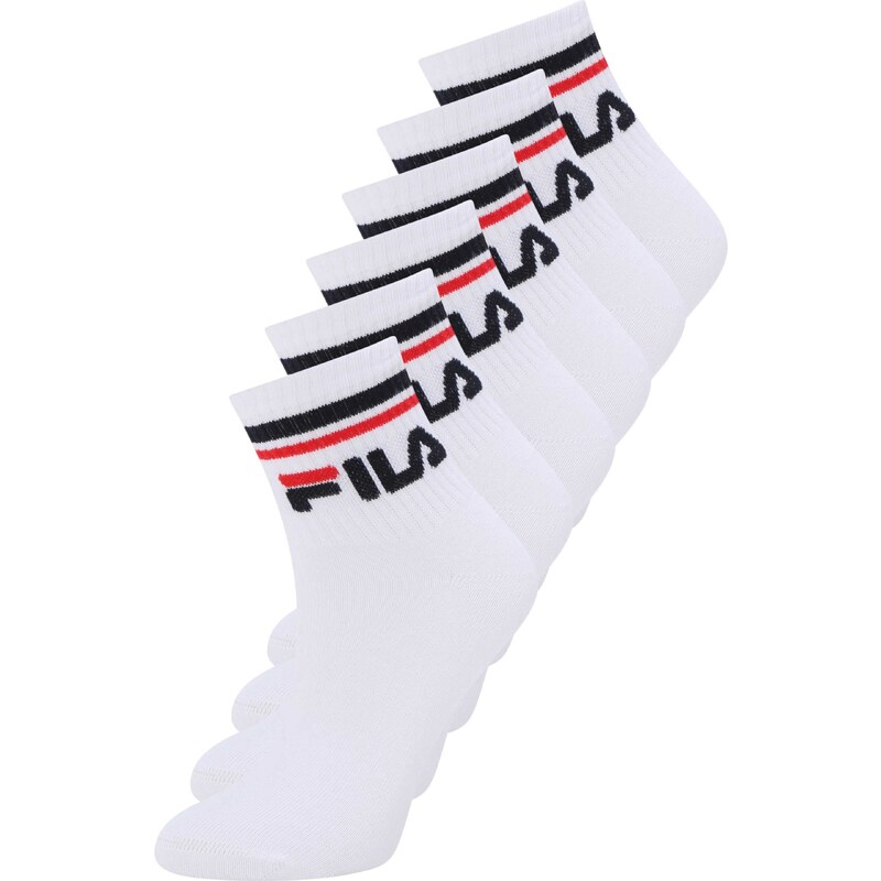FILA Ponožky červená / čierna / biela 48286833