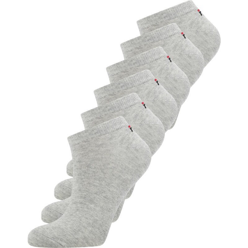 FILA Ponožky námornícka modrá / sivá melírovaná / červená 53273799