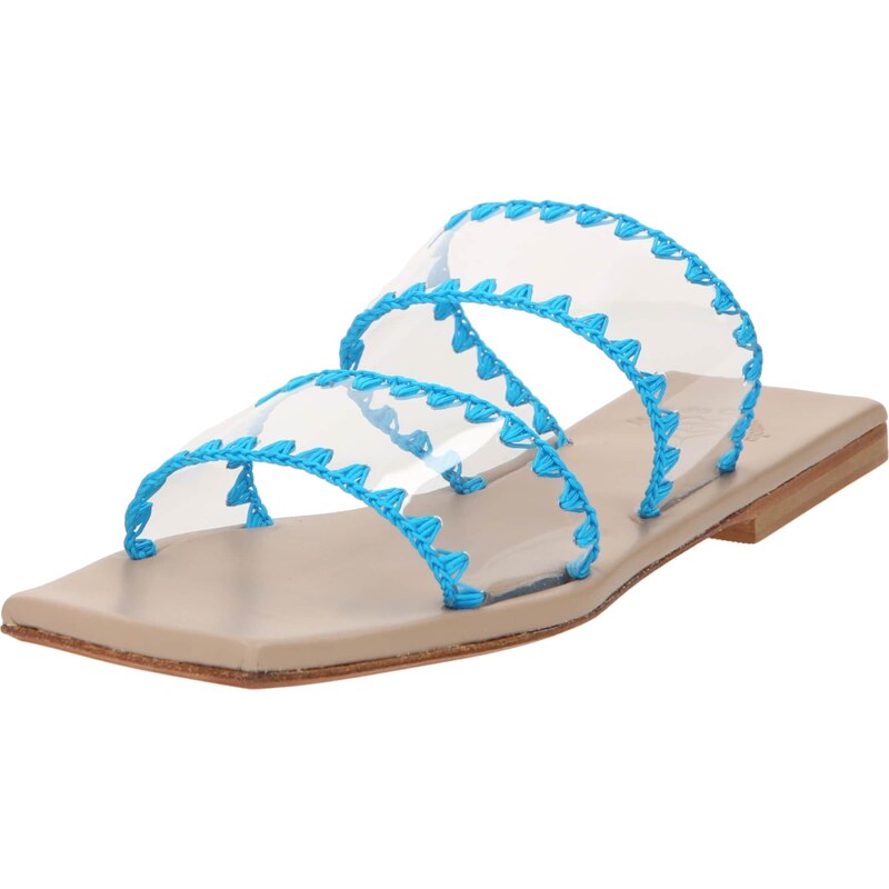 Mariettas Fantasy Šľapky Ilianna svetlomodrá / priehľadná 54250402