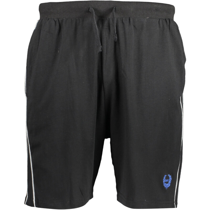 GIAN MARCO VENTURI Pánske čierne športové kraťasy 64711406