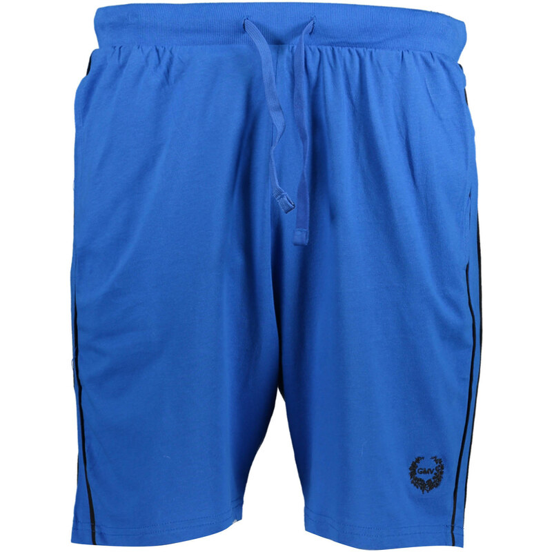 GIAN MARCO VENTURI Modré pánske športové kraťasy 64708702