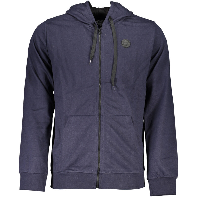 Športová Pánska Mikina so zipsom GIAN MARCO VENTURI Modrá 68242923