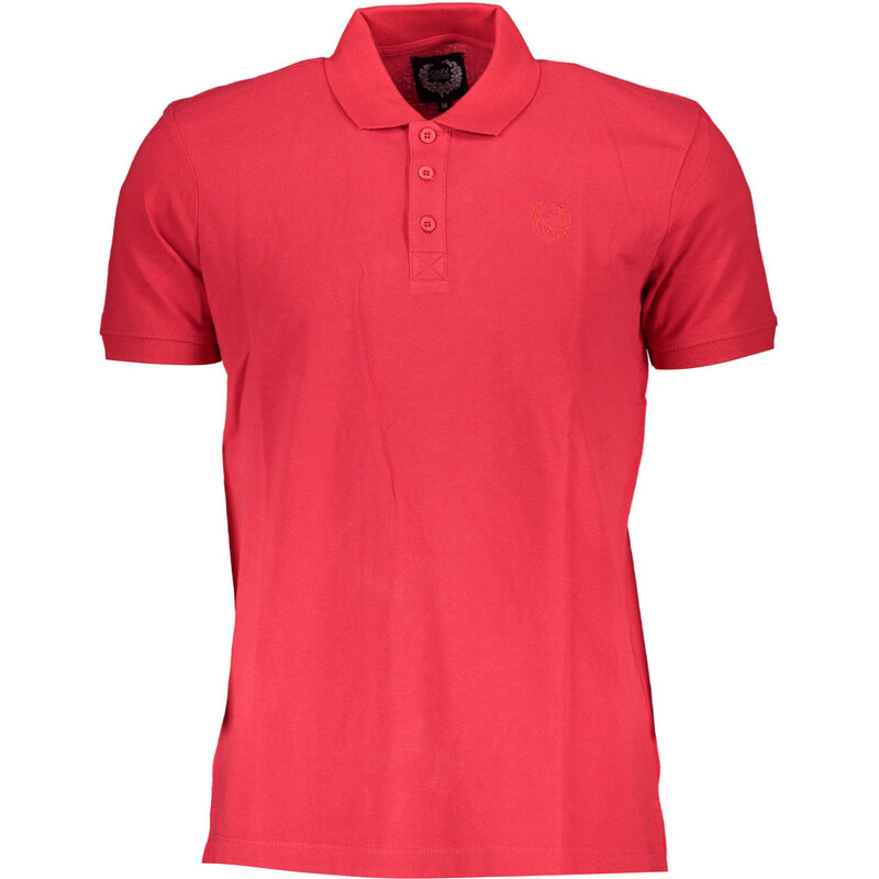 GIAN MARCO VENTURI Červené pánske polo tričko 64712327