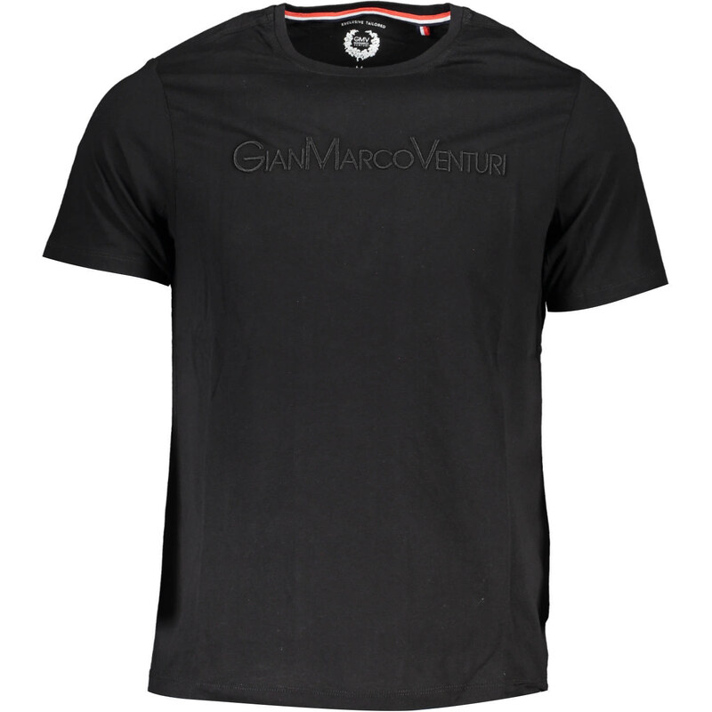 Čierne pánske tričko Gian Marco Venturi 64705597
