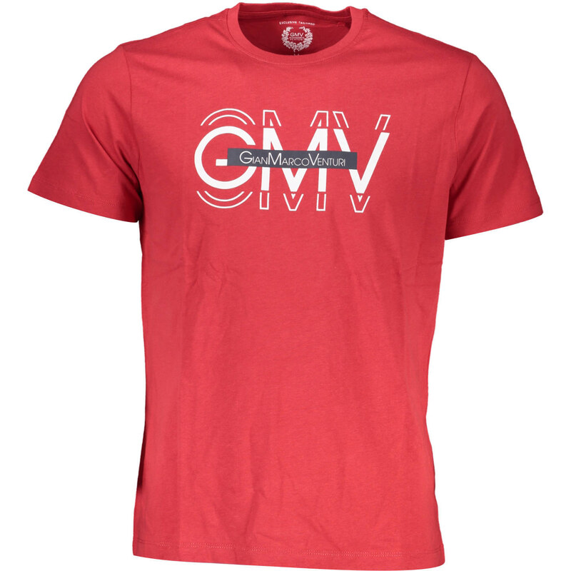 Červené pánske tričko Gian Marco Venturi 64708277