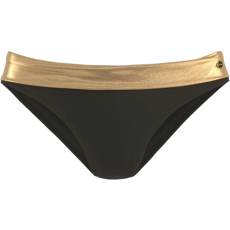 LASCANA Bikinové nohavičky zlatá / čierna 54249632