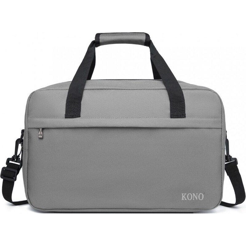 Cestovná taška KONO unisex stredná šedá 46997641