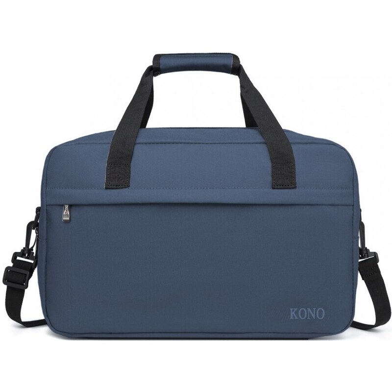 Cestovná taška KONO unisex stredná modrá 46997642
