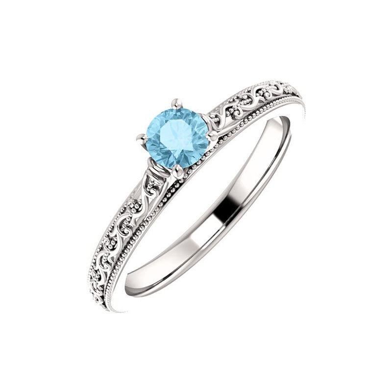 Žatecký Zlatý prsteň s akvamarínom 22151a/b/b 11040851