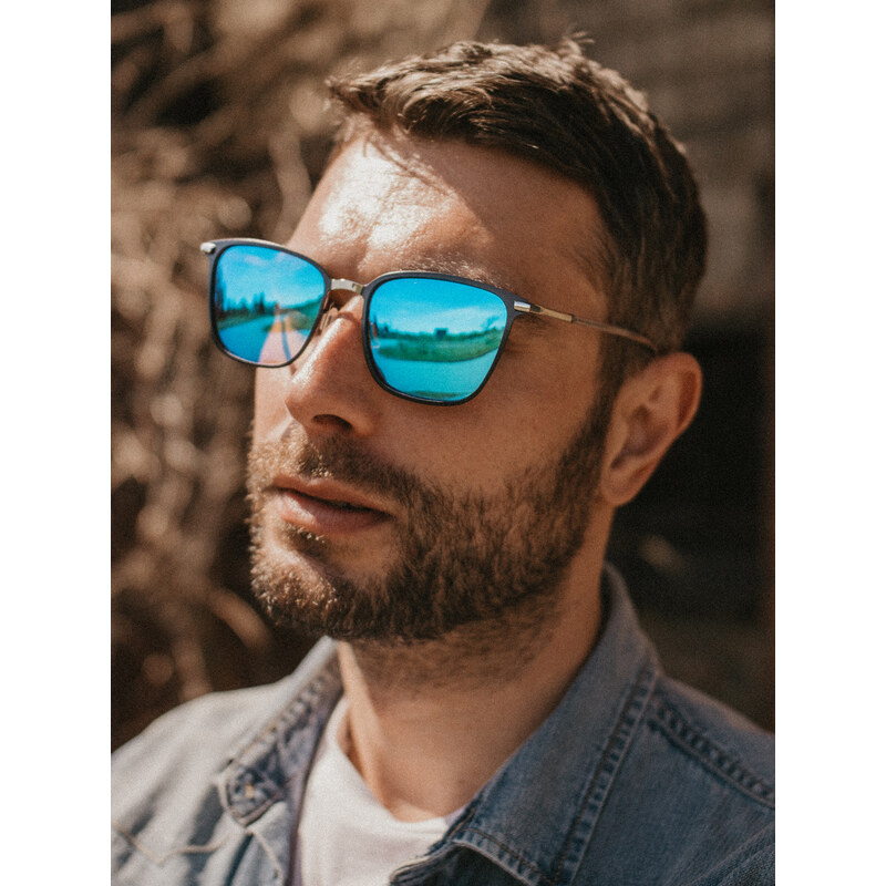 Veyrey Pánske polarizačné slnečné okuliare pilotky Tickles 36223149