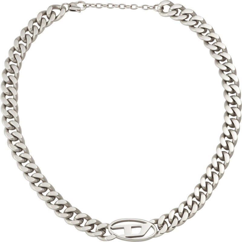 DIESEL Retiazka strieborná 64864659