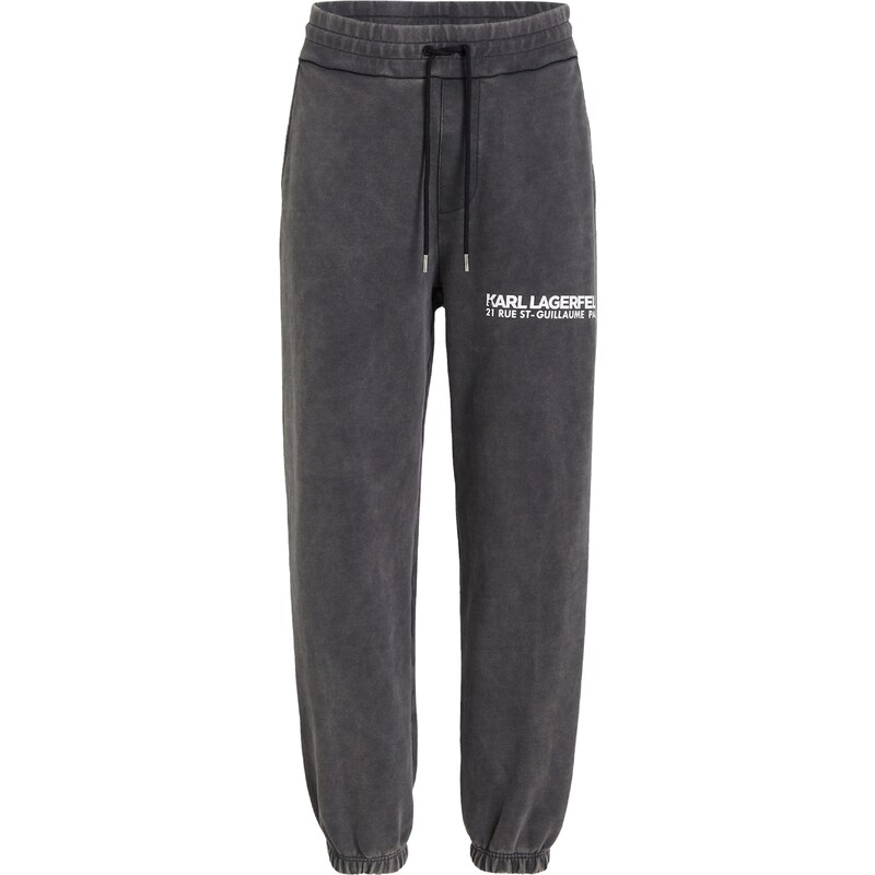 Karl Lagerfeld Nohavice čierna / biela 54249875