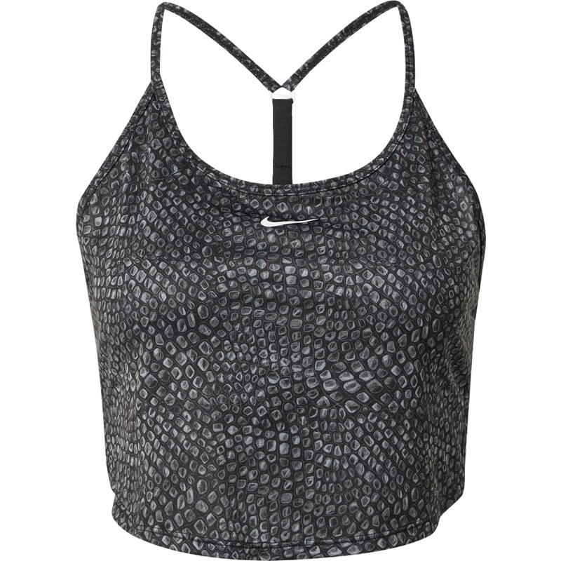 NIKE Športový top sivá / čierna 43086766