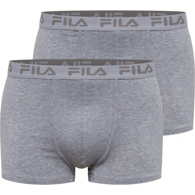FILA Boxerky sivá melírovaná 43052741