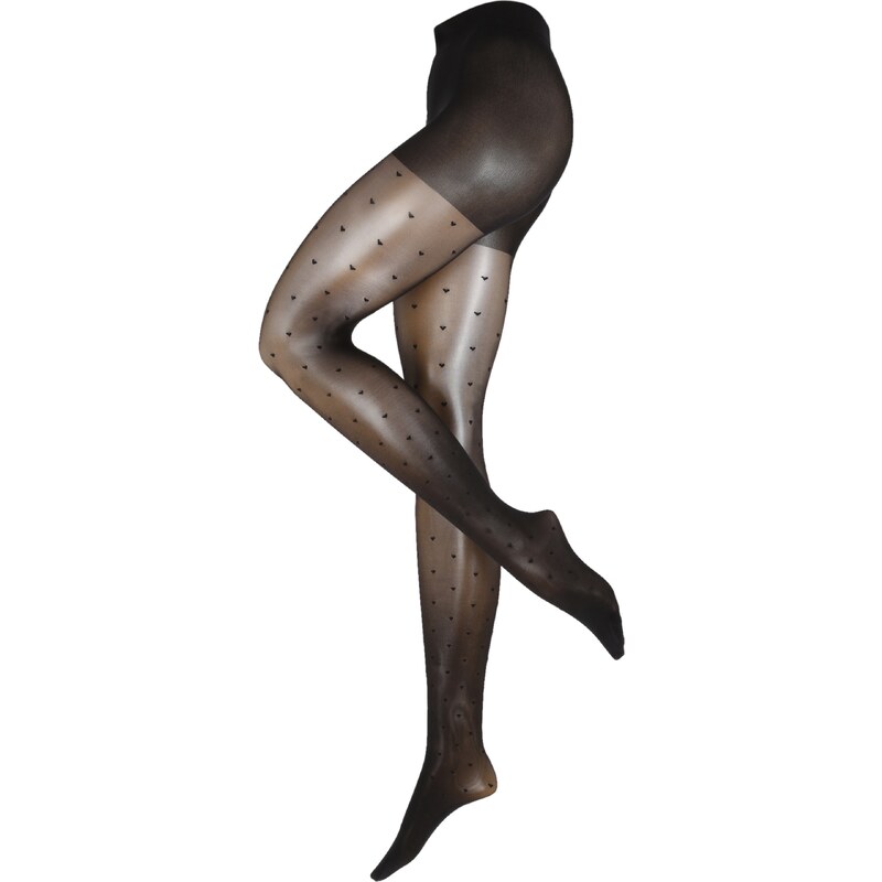 Lindex Jemné pančuchy čierna 65642436