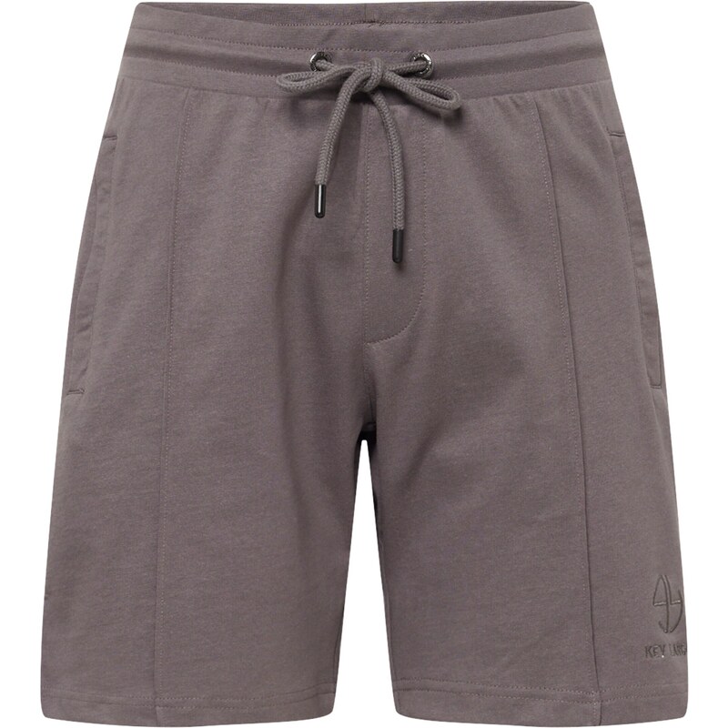 Key Largo Nohavice Heat tmavošedá / čierna 43087568