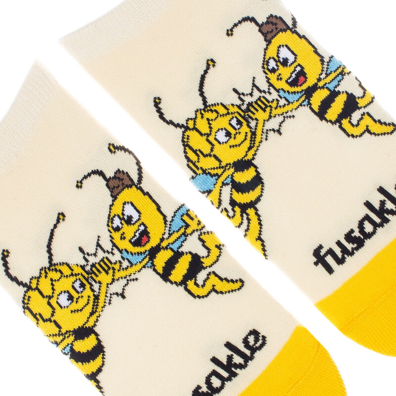 Fusakle Členkové ponožky Včielka Mája