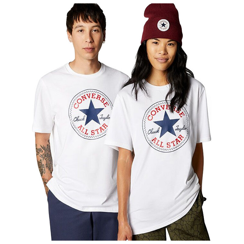 Converse Go-To All Star Patch Standard Fit T-Shirt - Unisex - Tričko 66357119