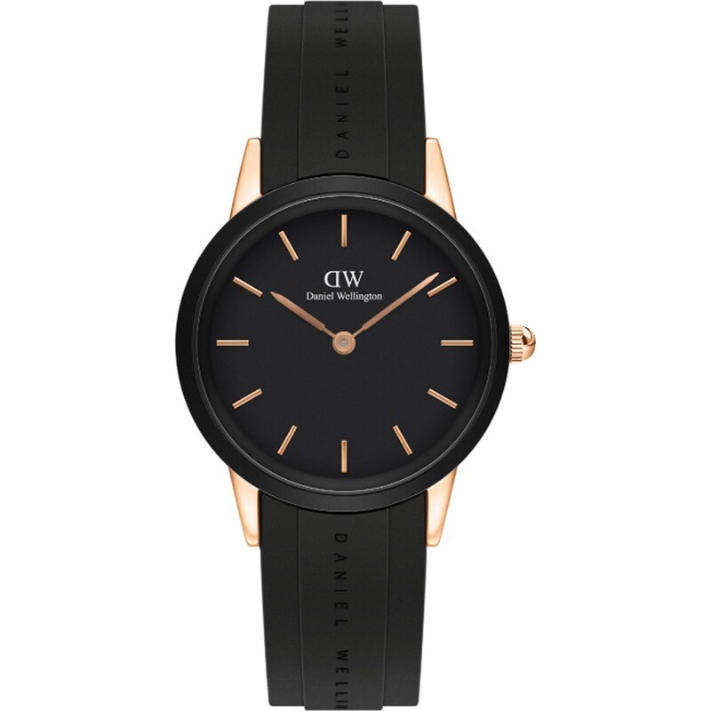 Daniel Wellington Iconic Motion 32 mm ružové zlato/čierna DW00100426 64843189