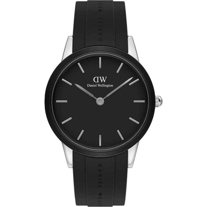 Daniel Wellington Iconic Motion 40 mm strieborná/čierna DW00100436 67871432