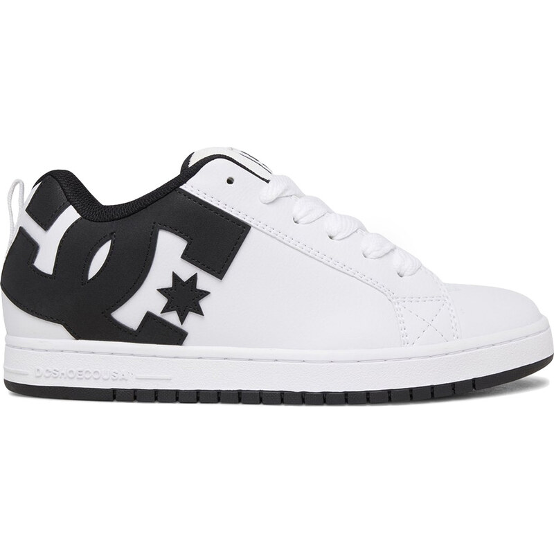DC Shoes Court Graffik White - Pánske - Tenisky DC Shoes - Biele - 66357130