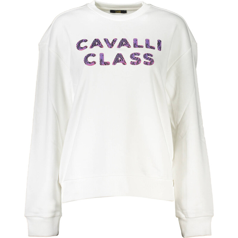 Biela mikina Cavalli Class 64794013