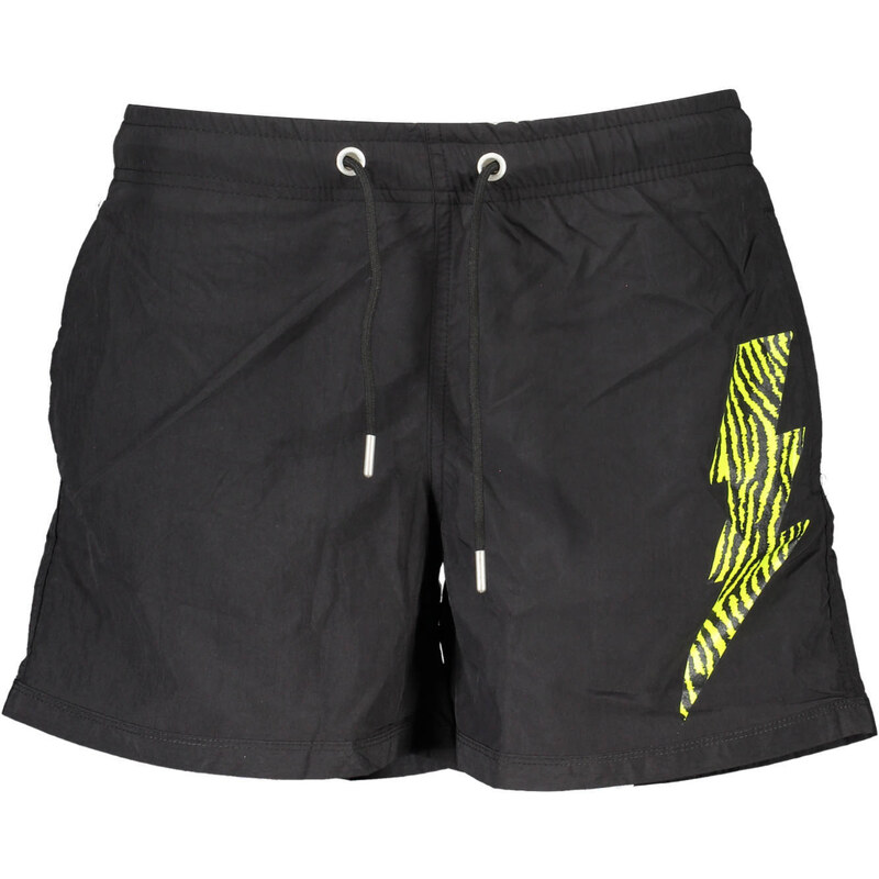 Pánske čierne kúpacie kraťasy Cavalli Class 64709040
