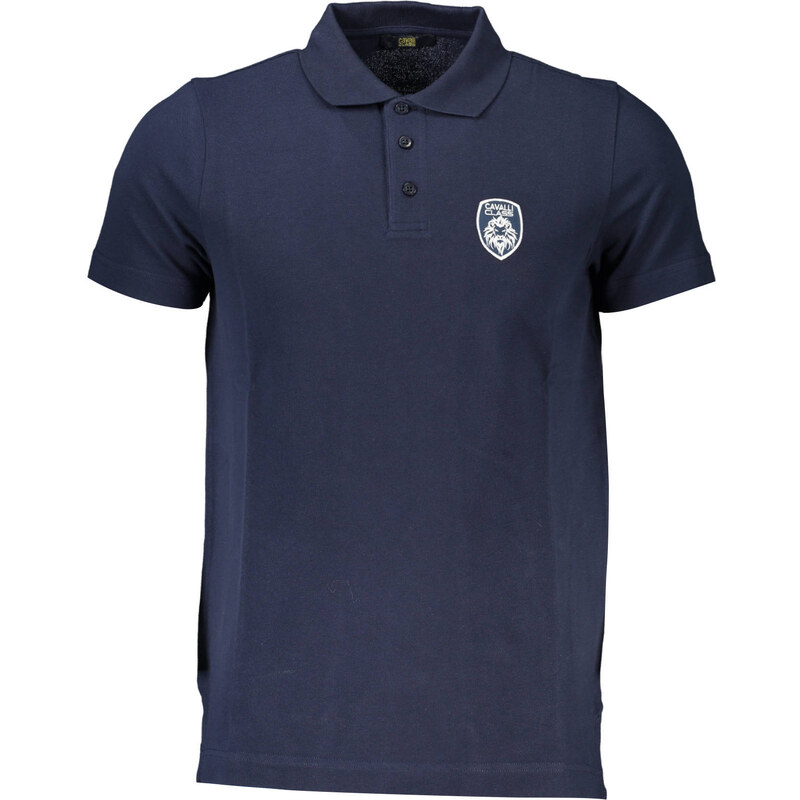 CAVALLI CLASS pánske polo tričko modré 64711100