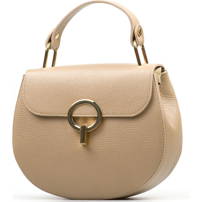 Blaire Kožená kabelka Romina béžová 64987815