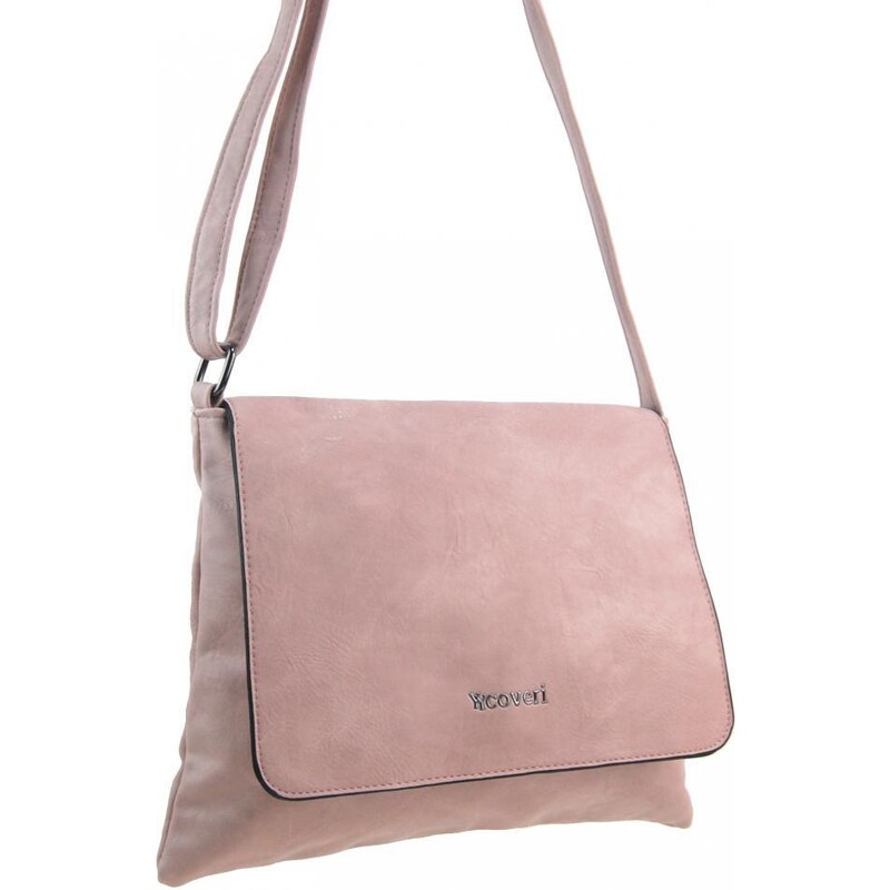 YY Coveri Dámska crossbody kabelka ružová 43587657