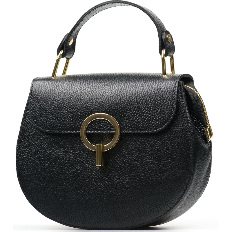 Blaire Kožená kabelka Romina čierna 64987817