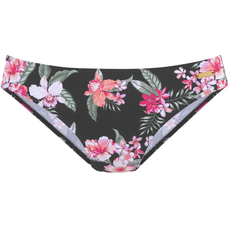 LASCANA Bikinové nohavičky smaragdová / ružová / ružová / čierna 54250325