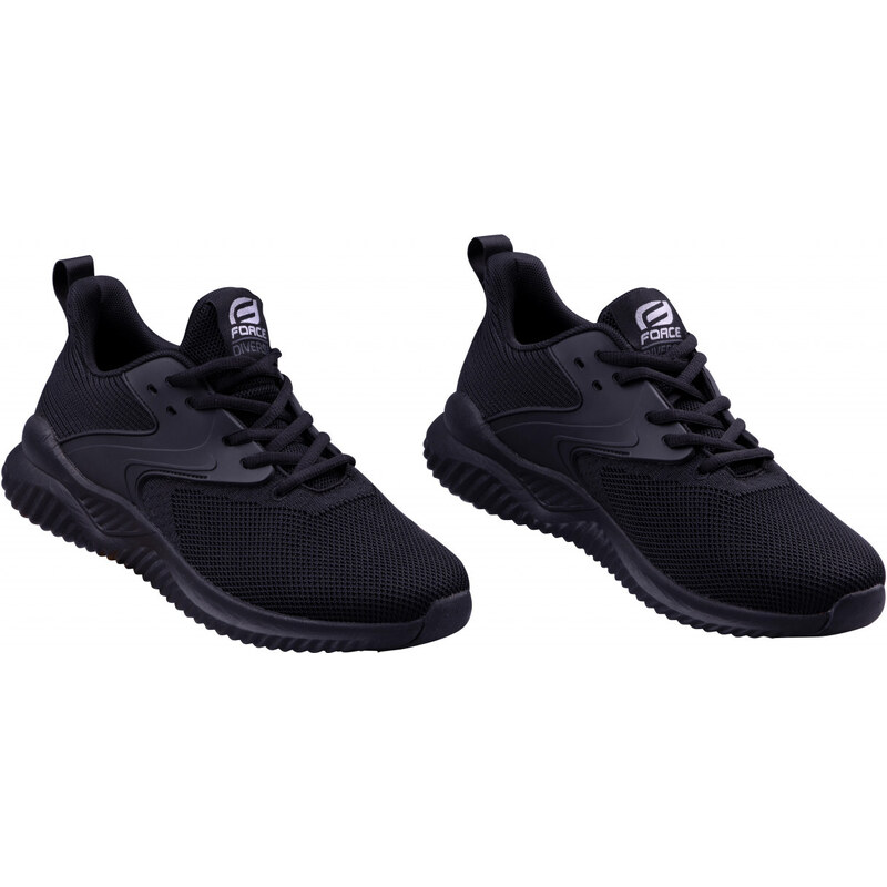 FORCE tenisky DIVERSA, čierne 60928443