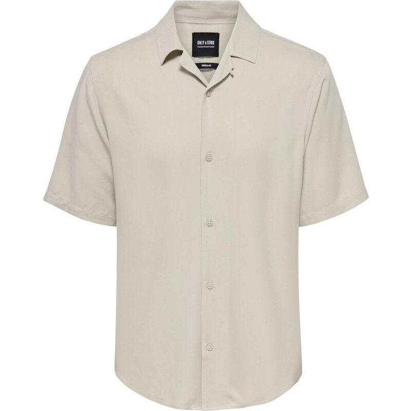 Only & Sons Košeľa ONSDash sivobéžová 62771567