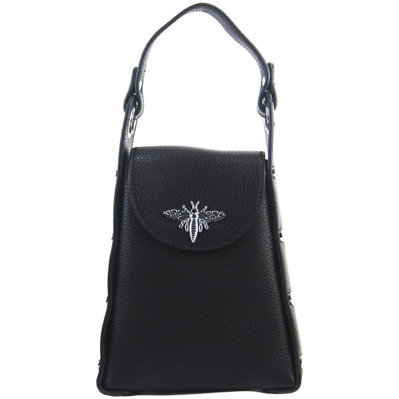 Made in China Menšia dámska kabelka crossbody / do ruky čierna 43587672