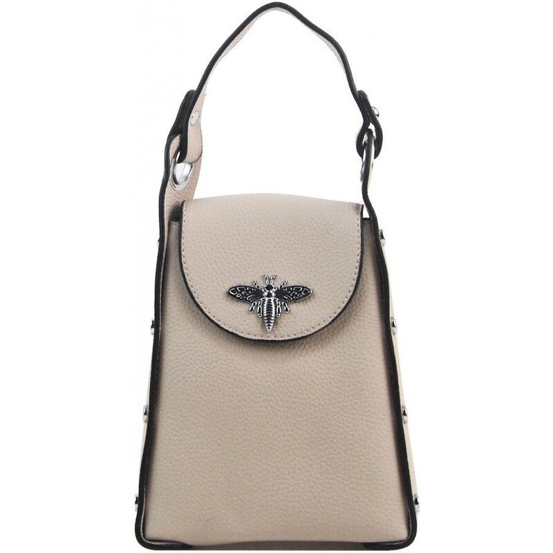 Made in China Menšia dámska kabelka crossbody / do ruky jemne ružová 43587666