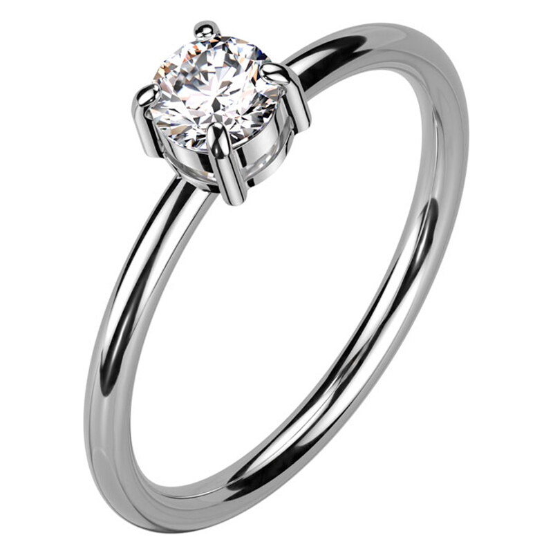 Dámsky prsteň z chirurgickej ocele APRILE 43191317