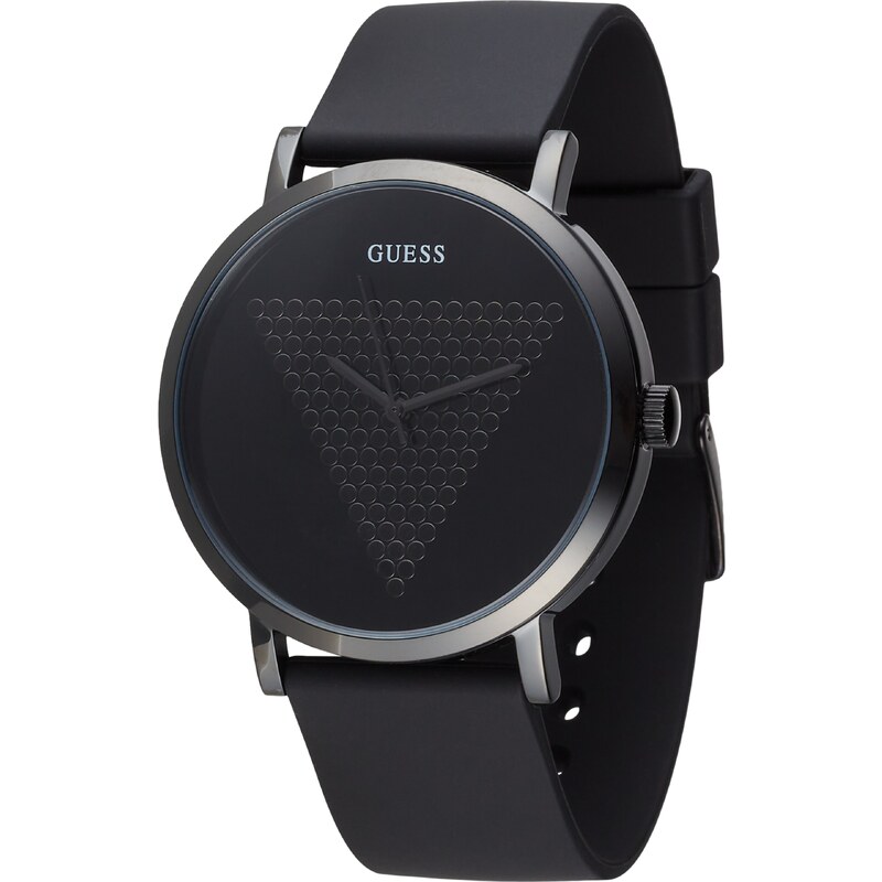GUESS Analógové hodinky čierna 43209617