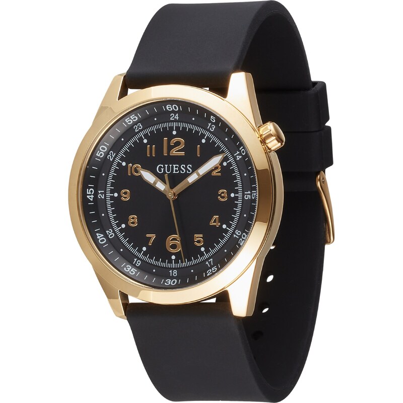 GUESS Analógové hodinky Max zlatá / čierna 62367260