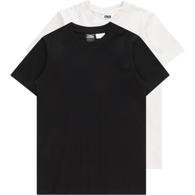 Urban Classics Tričko čierna / šedobiela 56602958