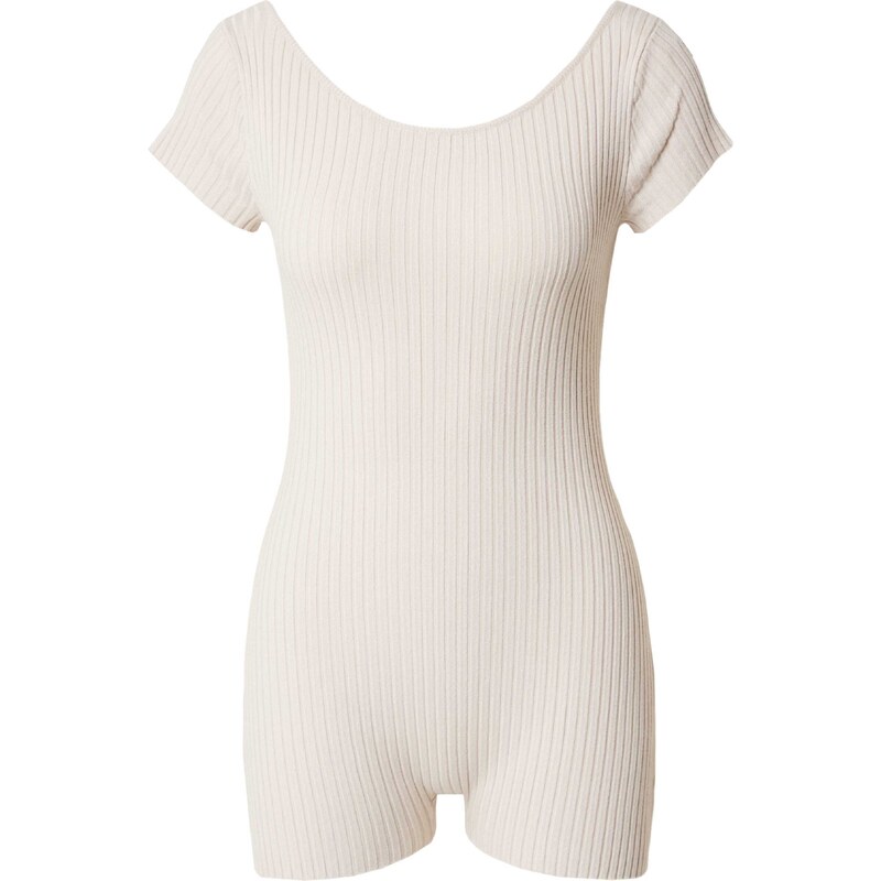 LENI KLUM x ABOUT YOU Overal Stella šedobiela 54251000