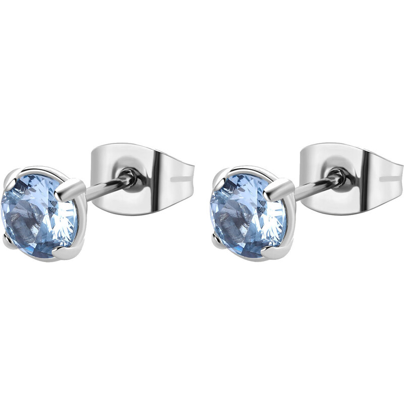 Brosway Blyštivé oceľové náušnice so zirkónmi Desideri BEIE007 66593077