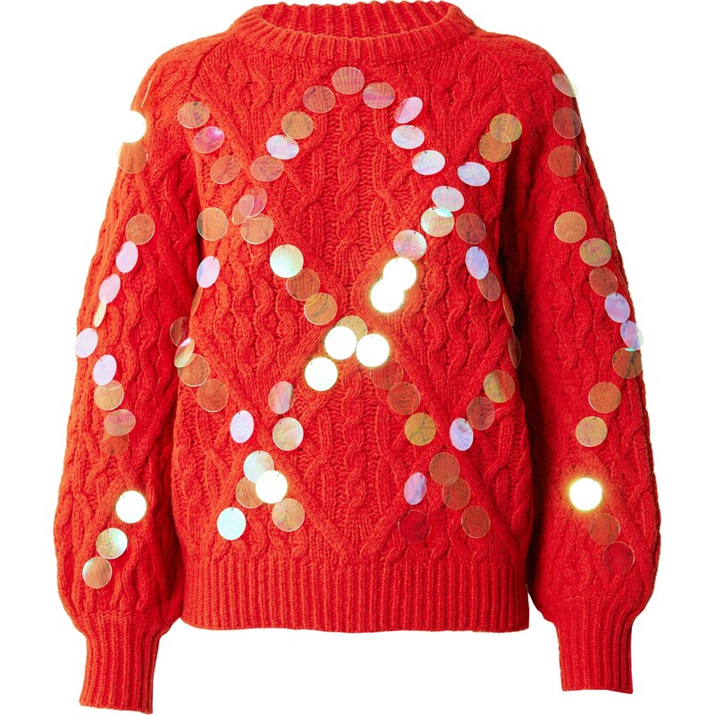 Warehouse Sveter červená 54251074