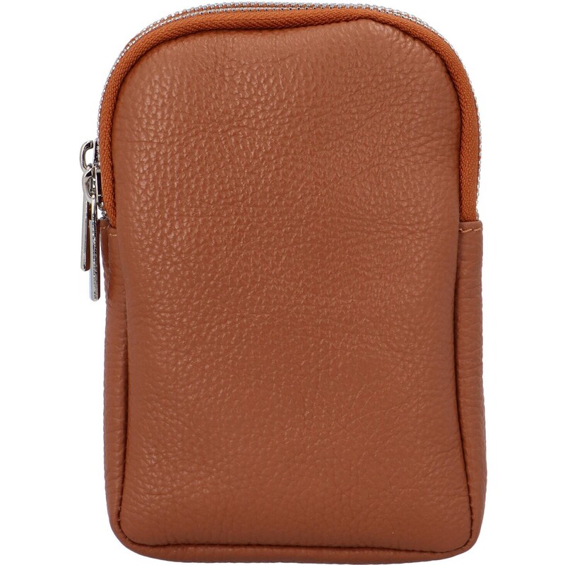 Delami Vera Pelle Dámske kožené crossbody puzdro koňakové - Delami 43224926