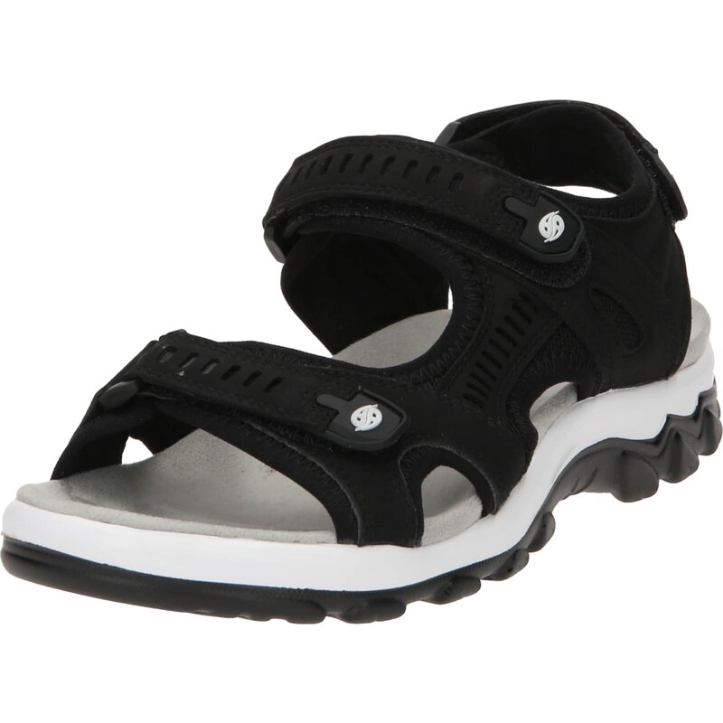 Dockers by Gerli Sandále čierna / biela 43231992