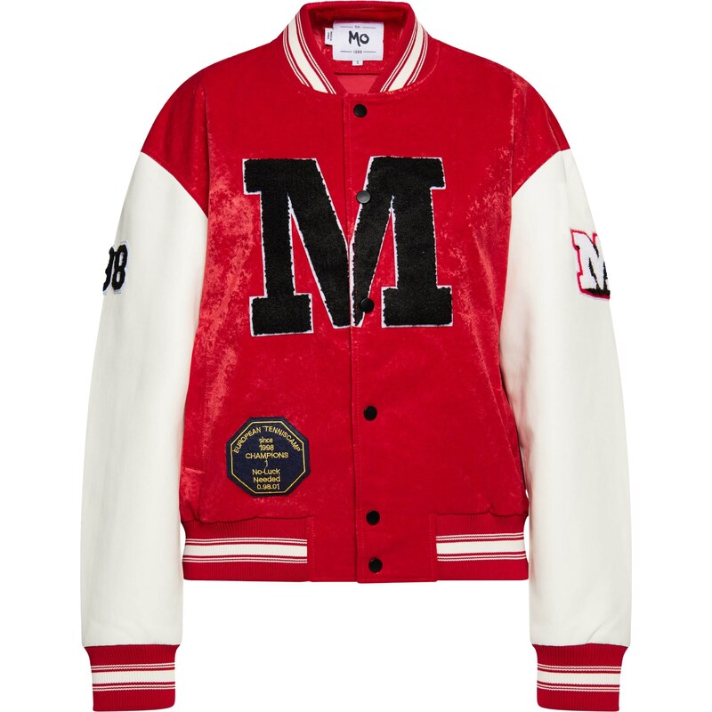 MO Prechodná bunda červená / čierna / biela 54244034