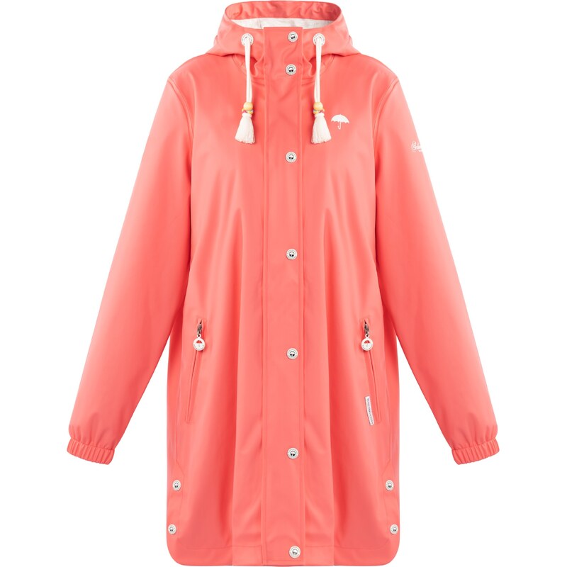 Schmuddelwedda Funkčný kabát Bridgeport koralová 54244676